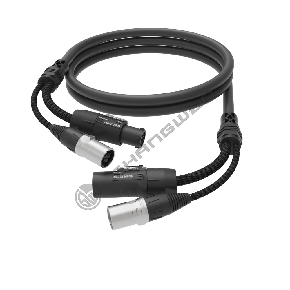 Power male+female/RJ45-RJ45